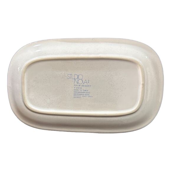 Studio Nova Y2216 Butter Dish Set Colorful Palm Desert by Nancy Green - Picture 6 of 10